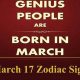 Zodiac Sign for March 17: Personality & Traits | Astrology Inaction: Discover the Hidden Power of the Stars