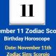 Zodiac Insights: November 11th Astrology Revealed | Astrology Inaction: Discover the Hidden Power of the Stars