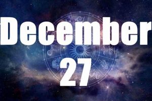 Dec 27 Astrology: Personality & Traits | Astrology Inaction: Discover the Hidden Power of the Stars