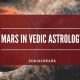 Vedic Astrology: Mars Influence & Meaning | Astrology Inaction: Discover the Hidden Power of the Stars