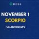 Reveal the Nov 1 Astrology Sign: Scorpio Traits | Astrology Inaction: Discover the Hidden Power of the Stars