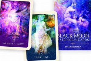 Mystical Black Moon Astrology Cards Deck Guide | Astrology Inaction: Discover the Hidden Power of the Stars