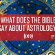 Biblical Astrology: Meanings & Interpretations | Astrology Inaction: Discover the Hidden Power of the Stars