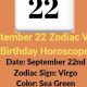 Discover Sep 22 Zodiac: Personality & Traits | Astrology Inaction: Discover the Hidden Power of the Stars